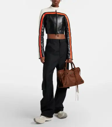 Balenciaga Le City Medium leather top-handle bag | Thumbnail 6 Balenciaga Le City Medium leather top-handle bag | Thumbnail 6