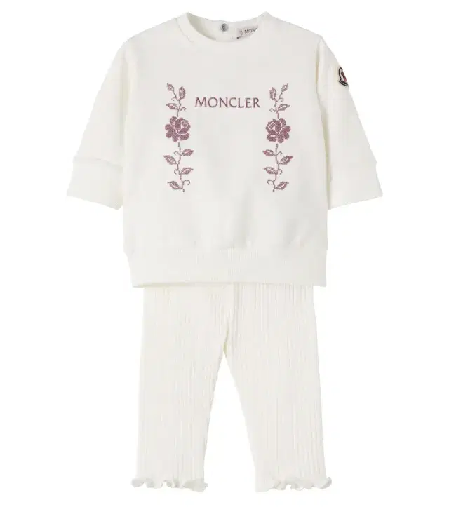 Baby cotton-blend sweatshirt and pants set Baby cotton-blend sweatshirt and pants set