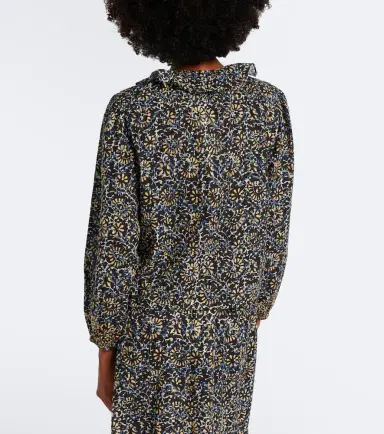 Ulla Johnson Siena printed ruffled cotton-blend top | Thumbnail 5 Ulla Johnson Siena printed ruffled cotton-blend top | Thumbnail 5