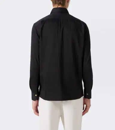 Kiton Cotton poplin polo top | Thumbnail 2 Kiton Cotton poplin polo top | Thumbnail 2