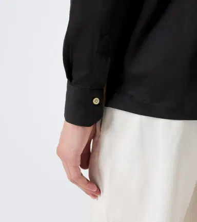 Kiton Cotton poplin polo top | Thumbnail 6 Kiton Cotton poplin polo top | Thumbnail 6
