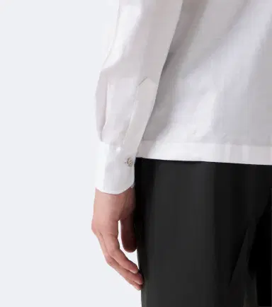 Kiton Cotton poplin polo top | Thumbnail 2 Kiton Cotton poplin polo top | Thumbnail 2
