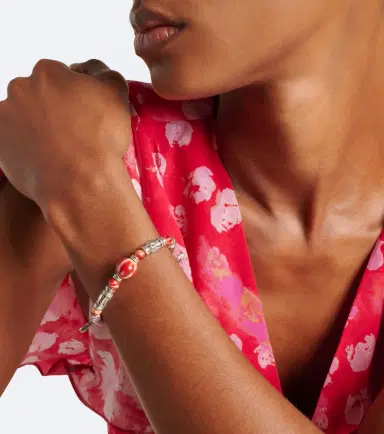 Isabel Marant Janis beaded metal and leather bracelet | Thumbnail 4 Isabel Marant Janis beaded metal and leather bracelet | Thumbnail 4