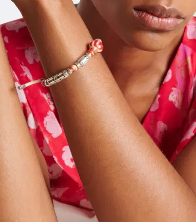 Isabel Marant Janis beaded metal and leather bracelet | Thumbnail 5 Isabel Marant Janis beaded metal and leather bracelet | Thumbnail 5