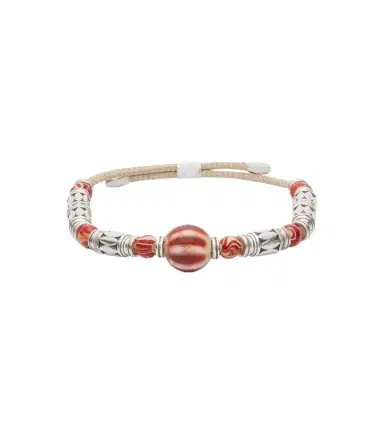 Isabel Marant Janis beaded metal and leather bracelet | Thumbnail 1 Isabel Marant Janis beaded metal and leather bracelet | Thumbnail 1