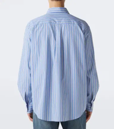 Saint Laurent Striped cotton poplin shirt | Thumbnail 5 Saint Laurent Striped cotton poplin shirt | Thumbnail 5