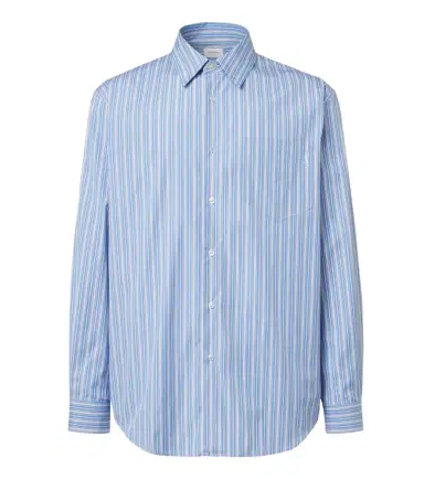 Saint Laurent Striped cotton poplin shirt | Thumbnail 1 Saint Laurent Striped cotton poplin shirt | Thumbnail 1