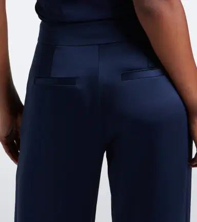 Simkhai Kyra high-rise satin wide-leg pants | Thumbnail 3 Simkhai Kyra high-rise satin wide-leg pants | Thumbnail 3