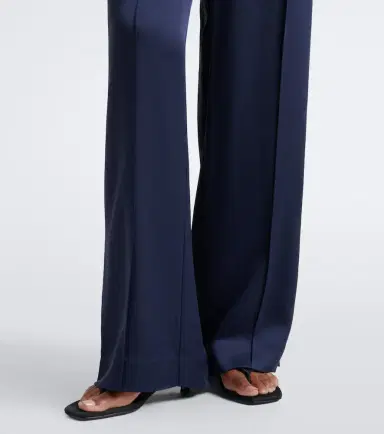 Simkhai Kyra high-rise satin wide-leg pants | Thumbnail 5 Simkhai Kyra high-rise satin wide-leg pants | Thumbnail 5