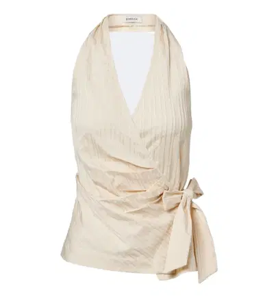 Simkhai Bria striped halterneck top | Thumbnail 1 Simkhai Bria striped halterneck top | Thumbnail 1