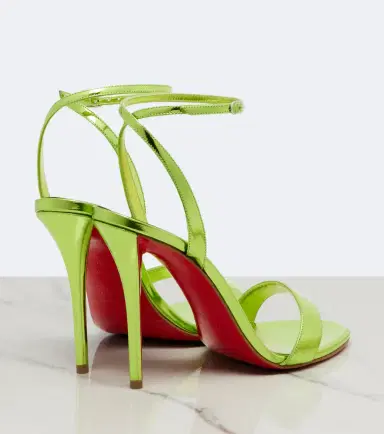 Christian Louboutin Miss Z mirrored leather sandals | Thumbnail 3 Christian Louboutin Miss Z mirrored leather sandals | Thumbnail 3