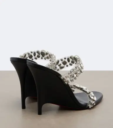 Christian Louboutin Miss Z embellished wedge sandals | Thumbnail 2 Christian Louboutin Miss Z embellished wedge sandals | Thumbnail 2