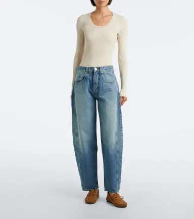 Isabel Marant Oriane barrel-leg jeans | Thumbnail 6 Isabel Marant Oriane barrel-leg jeans | Thumbnail 6