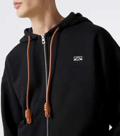 Loewe Double L cotton jersey hoodie | Thumbnail 6 Loewe Double L cotton jersey hoodie | Thumbnail 6