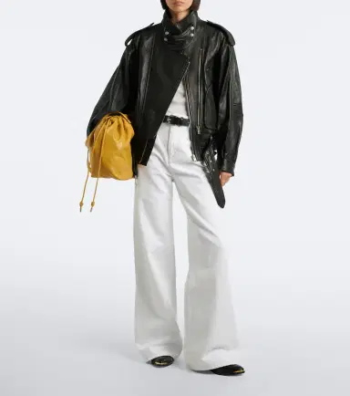 Isabel Marant Farza leather jacket | Thumbnail 5 Isabel Marant Farza leather jacket | Thumbnail 5