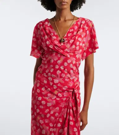 Isabel Marant Faljane floral silk-blend top | Thumbnail 3 Isabel Marant Faljane floral silk-blend top | Thumbnail 3