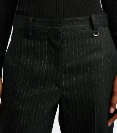 Isabel Marant Noanda pinstripe wool-blend straight pants | Thumbnail 4 Isabel Marant Noanda pinstripe wool-blend straight pants | Thumbnail 4