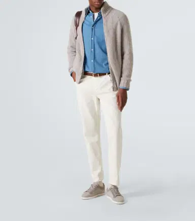 Brunello Cucinelli Cashmere and silk cardigan | Thumbnail 4 Brunello Cucinelli Cashmere and silk cardigan | Thumbnail 4