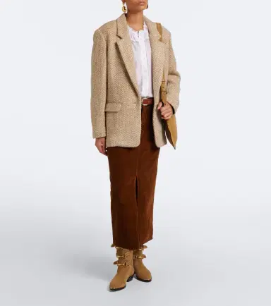 Marant Étoile Parly herringbone jacket | Thumbnail 3 Marant Étoile Parly herringbone jacket | Thumbnail 3