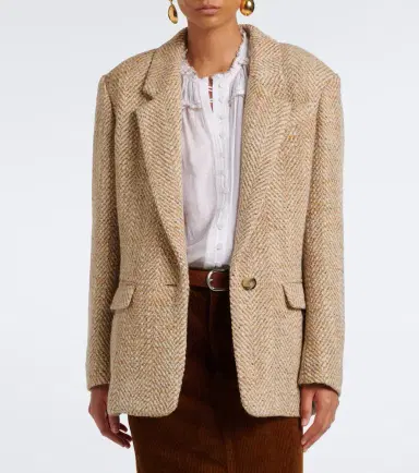 Marant Étoile Parly herringbone jacket | Thumbnail 5 Marant Étoile Parly herringbone jacket | Thumbnail 5