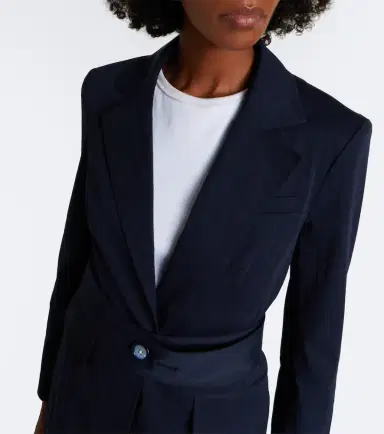 Veronica Beard Howard cotton-blend blazer | Thumbnail 2 Veronica Beard Howard cotton-blend blazer | Thumbnail 2