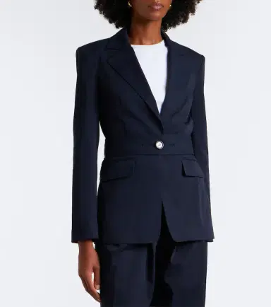 Veronica Beard Howard cotton-blend blazer | Thumbnail 4 Veronica Beard Howard cotton-blend blazer | Thumbnail 4