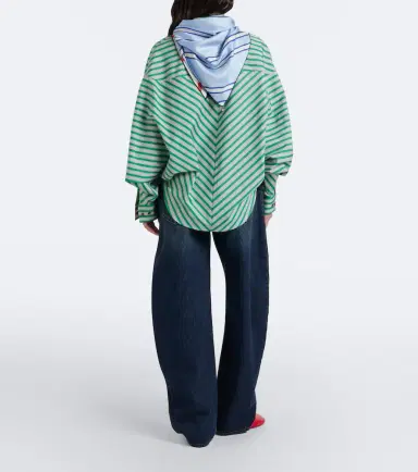 Loewe Faded barrel-leg jeans | Thumbnail 2 Loewe Faded barrel-leg jeans | Thumbnail 2