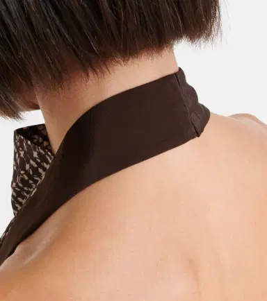SIR. Astrid printed open-back minidress | Thumbnail 3 SIR. Astrid printed open-back minidress | Thumbnail 3