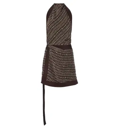 SIR. Astrid printed open-back minidress | Thumbnail 1 SIR. Astrid printed open-back minidress | Thumbnail 1