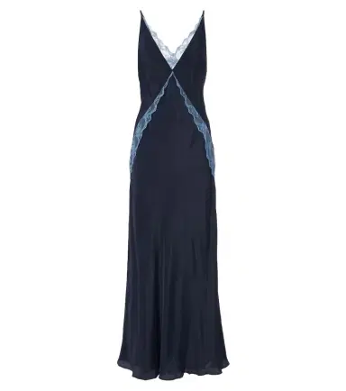 SIR Elsie lace-trimmed gown | Thumbnail 1 SIR Elsie lace-trimmed gown | Thumbnail 1