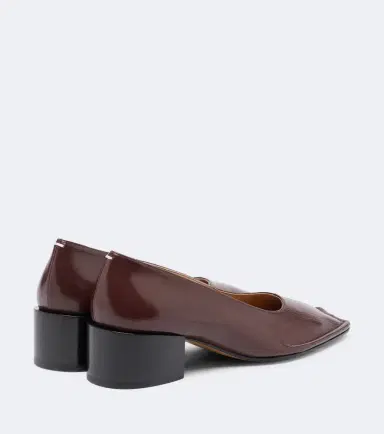 Maison Margiela Piped leather pumps | Thumbnail 3 Maison Margiela Piped leather pumps | Thumbnail 3