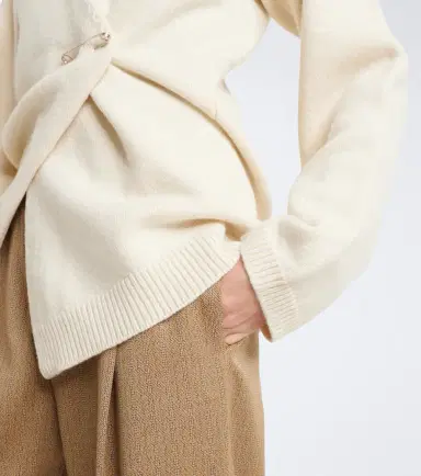 Rohe Róhe Wool and cashmere wrap cardigan | Thumbnail 5 Rohe Róhe Wool and cashmere wrap cardigan | Thumbnail 5