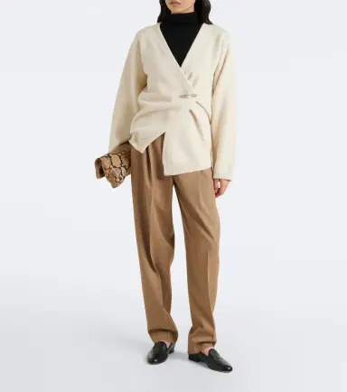 Rohe Róhe Wool and cashmere wrap cardigan | Thumbnail 6 Rohe Róhe Wool and cashmere wrap cardigan | Thumbnail 6