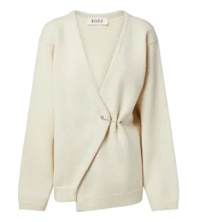 Rohe Róhe Wool and cashmere wrap cardigan | Thumbnail 1 Rohe Róhe Wool and cashmere wrap cardigan | Thumbnail 1