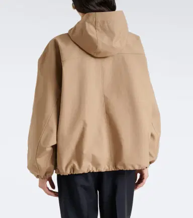RÓHE Róhe Hooded oversized cotton half-zip jacket | Thumbnail 4 RÓHE Róhe Hooded oversized cotton half-zip jacket | Thumbnail 4