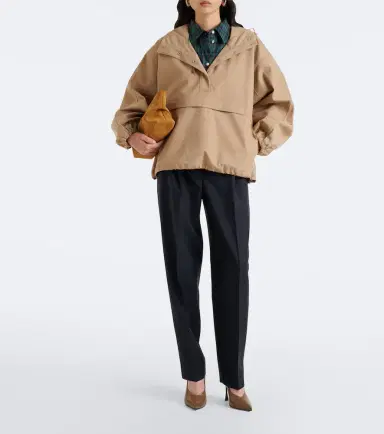 RÓHE Róhe Hooded oversized cotton half-zip jacket | Thumbnail 5 RÓHE Róhe Hooded oversized cotton half-zip jacket | Thumbnail 5