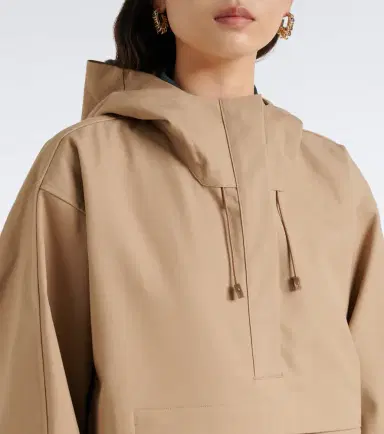 RÓHE Róhe Hooded oversized cotton half-zip jacket | Thumbnail 6 RÓHE Róhe Hooded oversized cotton half-zip jacket | Thumbnail 6
