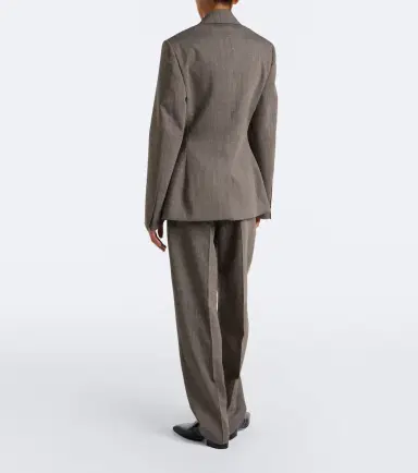 RÓHE Róhe Wool-blend tapered pants | Thumbnail 2 RÓHE Róhe Wool-blend tapered pants | Thumbnail 2