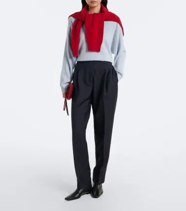 Loulou de Saison Anzor cropped cashmere sweater | Thumbnail 6 Loulou de Saison Anzor cropped cashmere sweater | Thumbnail 6