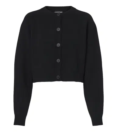Loulou de Saison Heike cropped cashmere cardigan | Thumbnail 1 Loulou de Saison Heike cropped cashmere cardigan | Thumbnail 1