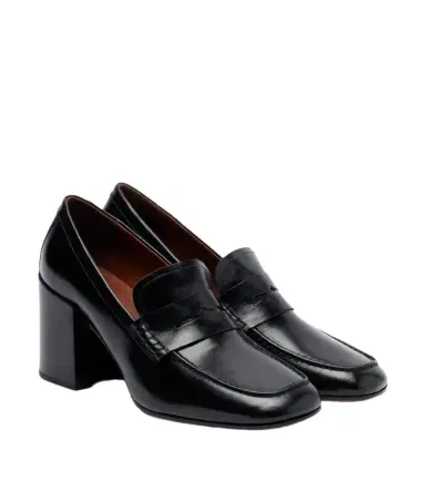 Dries Van Noten Leather penny loafers | Thumbnail 1 Dries Van Noten Leather penny loafers | Thumbnail 1