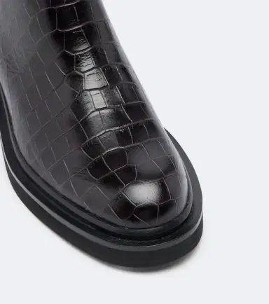 A Emery A. Emery Jude croc-effect leather knee-high boots | Thumbnail 4 A Emery A. Emery Jude croc-effect leather knee-high boots | Thumbnail 4