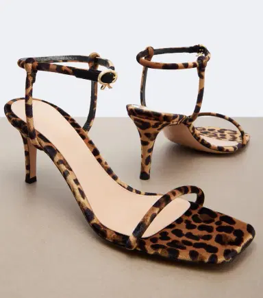 Gianvito Rossi Leopard print velvet sandals | Thumbnail 4 Gianvito Rossi Leopard print velvet sandals | Thumbnail 4