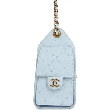 Chanel Chanel Mini 25 Hobo Bag Light Blue Caviar Gold Hardware | Thumbnail 3 Chanel Chanel Mini 25 Hobo Bag Light Blue Caviar Gold Hardware | Thumbnail 3