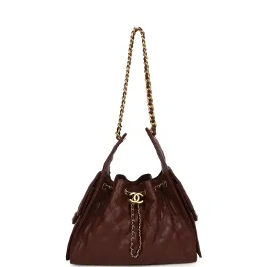 Chanel Chanel Small 25 Hobo Bag Brown Caviar Antique Gold Hardware | Thumbnail 6 Chanel Chanel Small 25 Hobo Bag Brown Caviar Antique Gold Hardware | Thumbnail 6