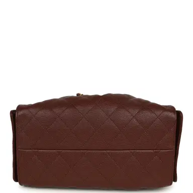 Chanel Chanel Small 25 Hobo Bag Brown Caviar Antique Gold Hardware | Thumbnail 7 Chanel Chanel Small 25 Hobo Bag Brown Caviar Antique Gold Hardware | Thumbnail 7