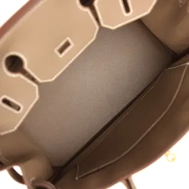 HERMÈS Hermes Birkin 30 Etoupe Togo Gold Hardware | Thumbnail 8 HERMÈS Hermes Birkin 30 Etoupe Togo Gold Hardware | Thumbnail 8
