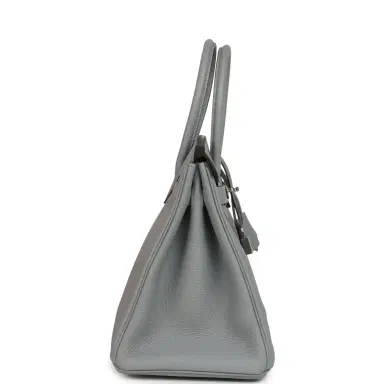 HERMÈS Hermes Birkin 30 Gris Pantin Togo Palladium Hardware | Thumbnail 3 HERMÈS Hermes Birkin 30 Gris Pantin Togo Palladium Hardware | Thumbnail 3