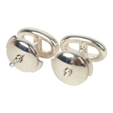 HERMÈS Hermes Farandole Stud Earrings Very Small Sterling | Thumbnail 3 HERMÈS Hermes Farandole Stud Earrings Very Small Sterling | Thumbnail 3