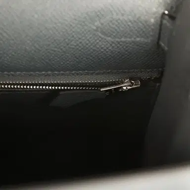 HERMÈS Hermes Kelly Sellier 28 Gris Misty Epsom Palladium Hardware | Thumbnail 9 HERMÈS Hermes Kelly Sellier 28 Gris Misty Epsom Palladium Hardware | Thumbnail 9